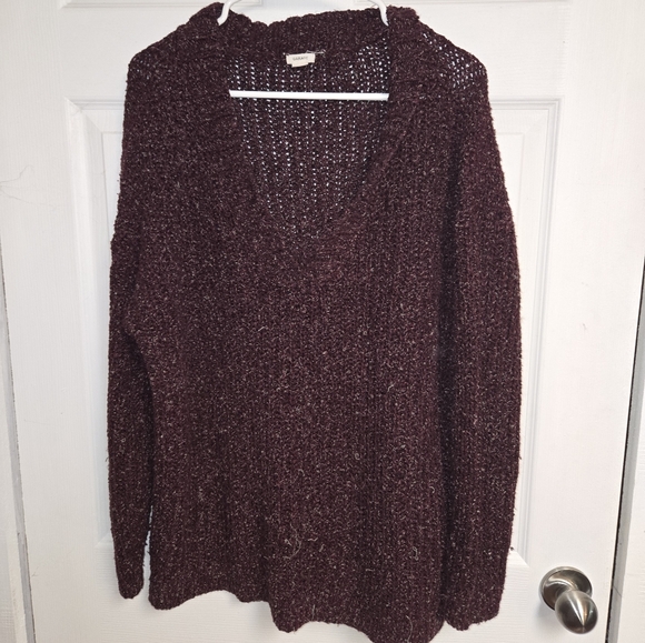 Purple Garage knit sweater - Picture 1 of 2